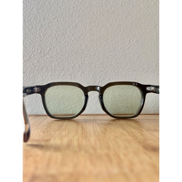 Custom Dark Green With Light Green Lens Sunglasses Fingar By Yesglasses main image 7